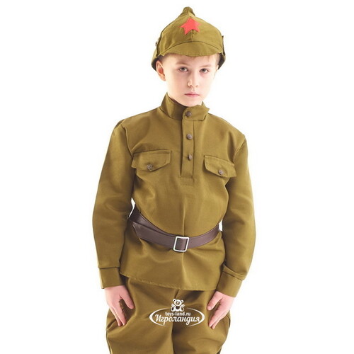 Детская военная форма Буденовец, рост 122-134 см Бока С