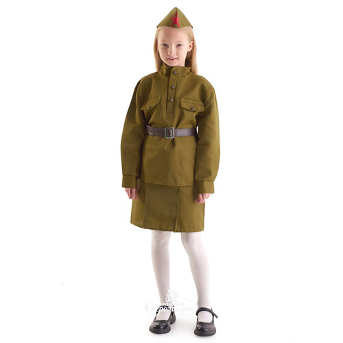 Детская военная форма Солдаточка, рост 122-134 см Бока С