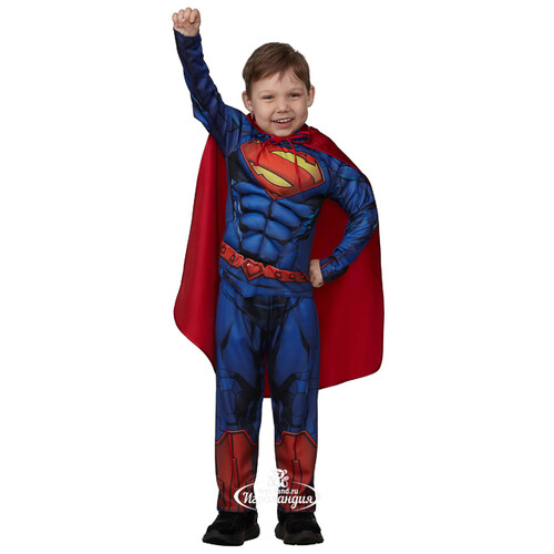 Карнавальный костюм Супермен с мускулами, рост 122 см Батик