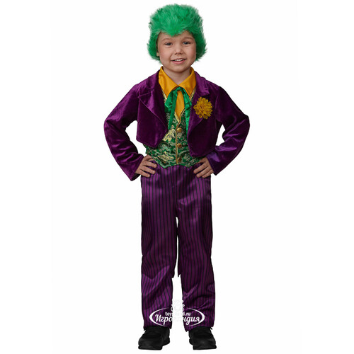 Карнавальный костюм Джокер Премиум, рост 122 см Батик
