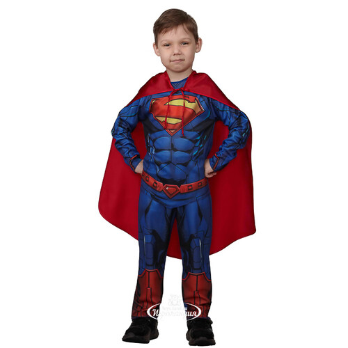 Карнавальный костюм Супермен, рост 122 см Батик
