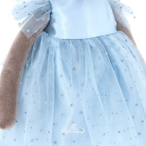 Мягкая игрушка Зайка Софи в голубом платье 25 см Orange Toys