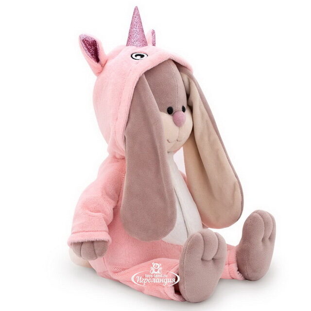 Мягкая игрушка Зайка Зои в костюме единорожки 30 см Orange Toys