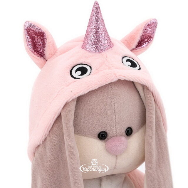 Мягкая игрушка Зайка Зои в костюме единорожки 30 см Orange Toys