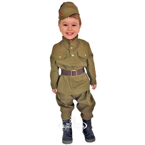 Детская военная форма Солдат малыш, рост 94-104 см Бока С