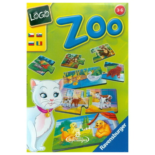 Настольная игра Logo Zoo, 8 элементов Ravensburger