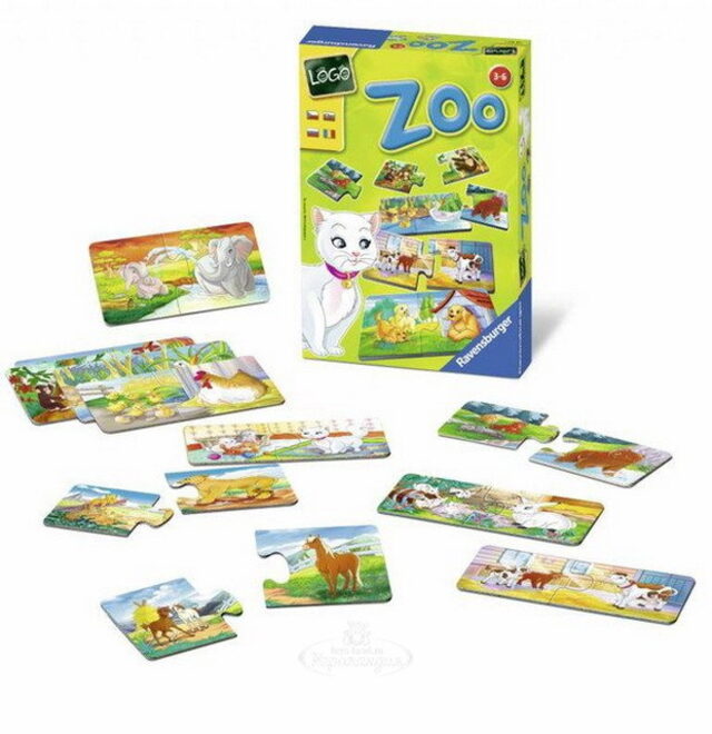 Настольная игра Logo Zoo, 8 элементов Ravensburger