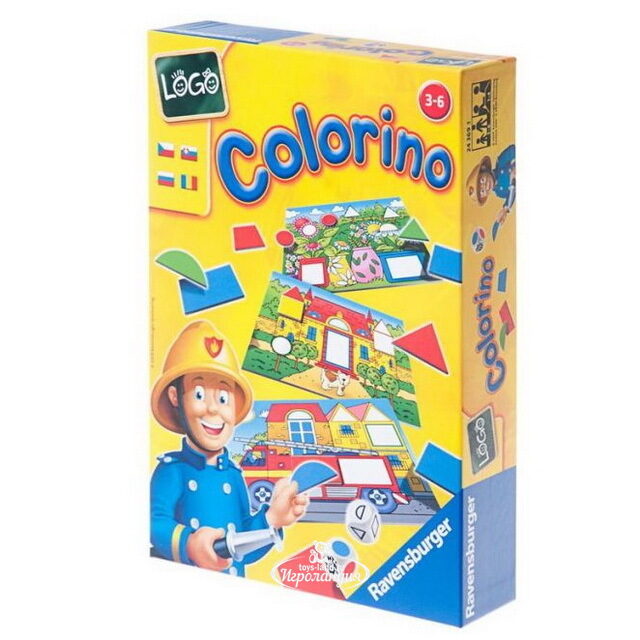 Настольная игра Logo Colorino - Цвета и формы Ravensburger