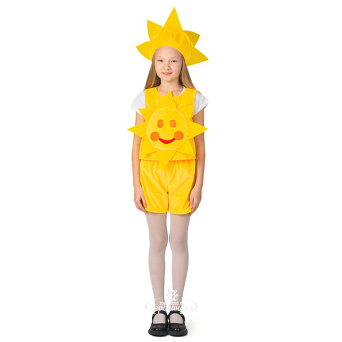 Карнавальный костюм Солнышко (шорты), рост 82-92 см Бока С