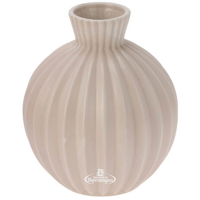 Керамическая ваза Lockerbie 12 см песочная Koopman
