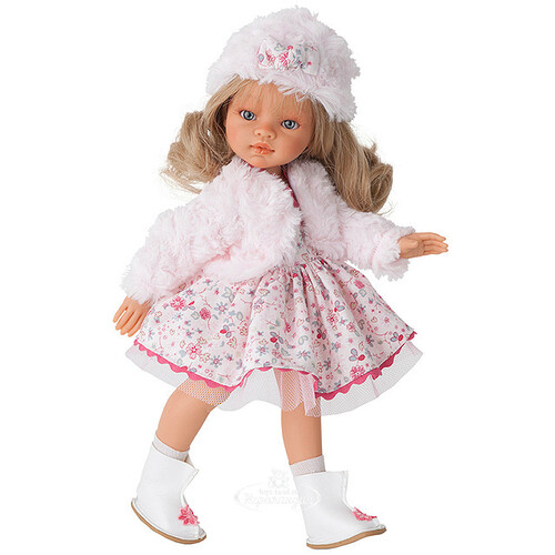Кукла Эмили в зимнем образе 33 см блондинка Antonio Juan Munecas