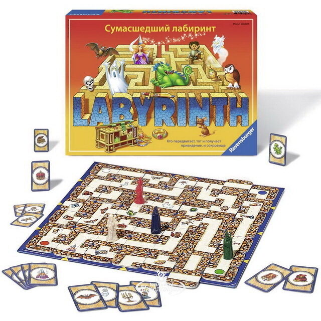 Настольная игра Сумасшедший Лабиринт Ravensburger