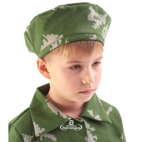 Детский военный костюм Пограничник, рост 140-152 см Бока С