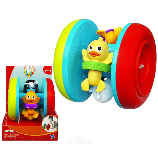 Каталка-погремушка Веселые утята Hasbro (Хасбро)