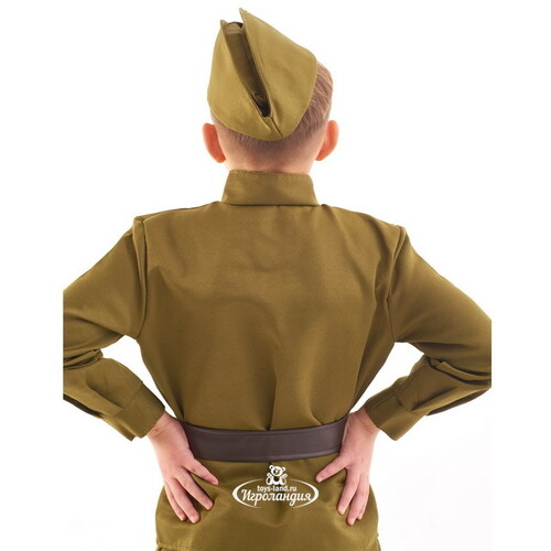 Детская военная форма Солдат люкс, рост 104-116 см Бока С