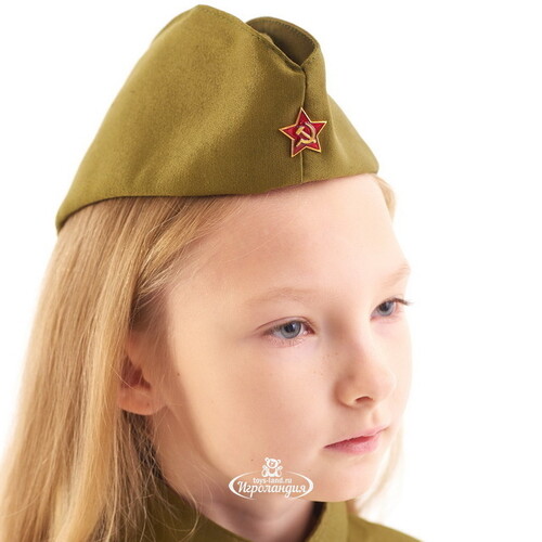 Детская военная форма Санитарка люкс, рост 122-134 см Бока С