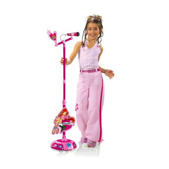 Микрофон на стойке Winx, 120 см Smoby