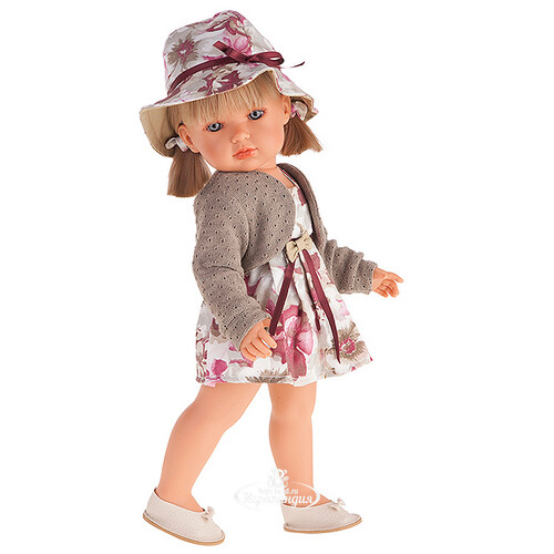 Кукла Белла в шляпке 45 см блондинка Antonio Juan Munecas