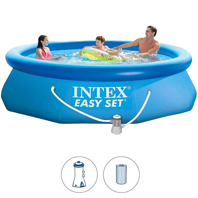 Надувной бассейн 28122 Intex Easy Set 305*76 см, фильтр-насос INTEX