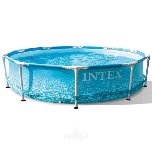 Каркасный бассейн 28206 Intex Metal Frame Beachside 305*76 см INTEX