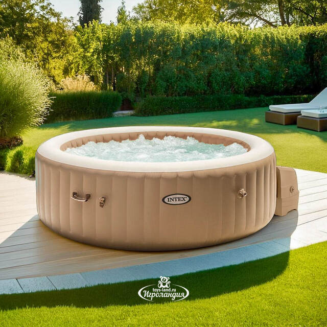 Надувной спа бассейн джакузи Intex 28426 PureSpa Bubble 196*71 см, аэромассаж INTEX