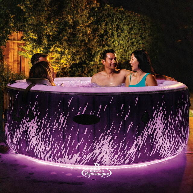 Надувной спа-бассейн Intex (Интекс) 28494 Glow Deluxe (Глоу Делюкс) 196*71 см, подсветка INTEX (Интекс)