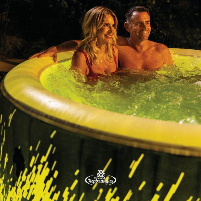 Надувной спа-бассейн Intex (Интекс) 28494 Glow Deluxe (Глоу Делюкс) 196*71 см, подсветка INTEX (Интекс)