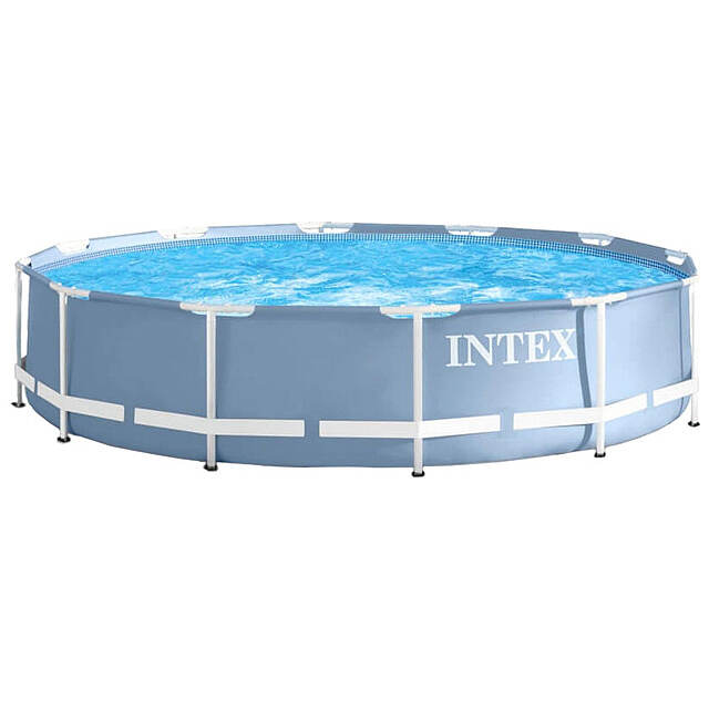 Каркасный бассейн Intex Prism Frame 366*76 см голубой INTEX