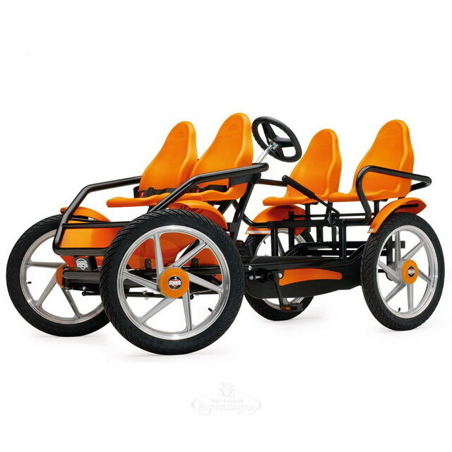 Четырехместный веломобиль Berg GranTour F Race 4-seater, до 350 кг BERG