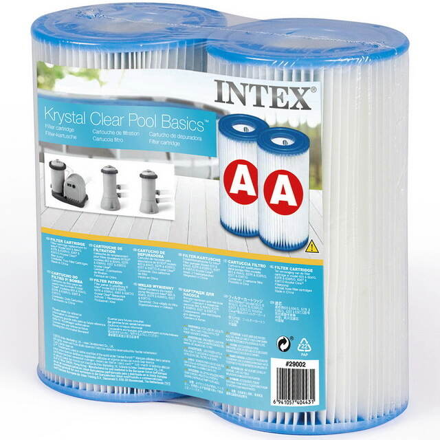 Картридж 29002 Intex для фильтр-насоса Intex, тип А, 2 шт INTEX