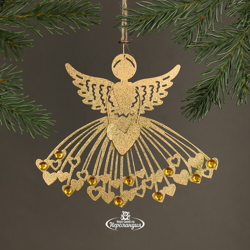 Елочная игрушка Golden Angel 15 см, подвеска Breitner