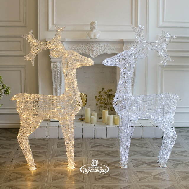 Светодиодный олень Арни 150 см, 220 холодных белых LED ламп, IP44 Winter Deco
