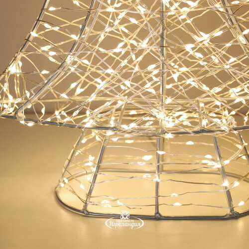 Светодиодная фигура Елка Аноретта 40 см, 500 теплых белых микро LED ламп, IP44 Winter Deco