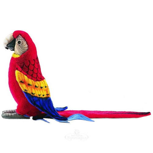 Мягкая игрушка Попугай Ара красный 72 см Hansa Creation