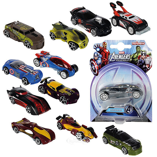 Машинка Мстители - Тор 7.5 см 1:64 Majorette