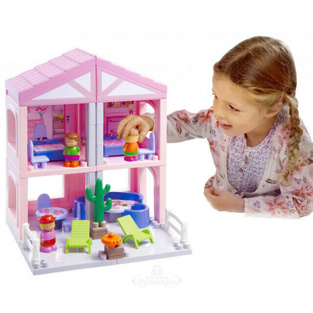 Конструктор "Домик", 63 детали Ecoiffier (Экофир)