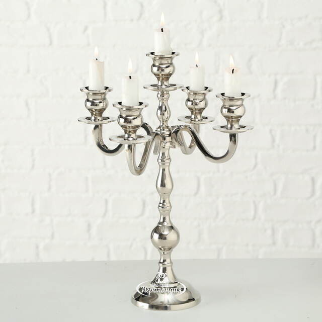 Подсвечник канделябр на 5 свечей Арнульв 35 см Boltze