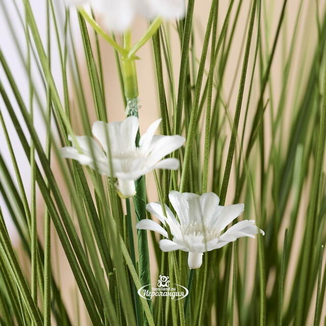 Искусственный букет Полевые Цветы 55 см белый Koopman (Купман)