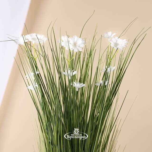 Искусственный букет Полевые Цветы 55 см белый Koopman (Купман)