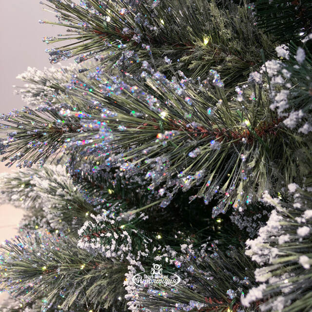 Подсвечник Bristle 76 см с шишками на 3 свечи, ЛЕСКА + ПВХ National Tree Company