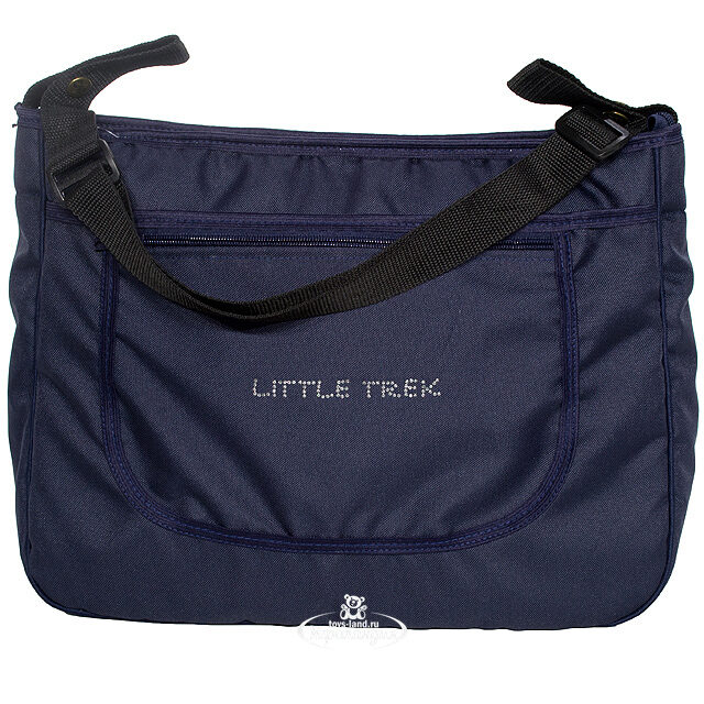 Сумка для коляски LT на молнии, синий Little Trek