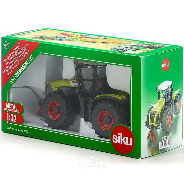 Трактор Claas Xerion 5000 1:32, 24 см SIKU (Сику)