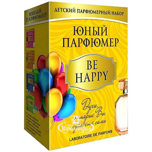 Набор для создания духов "BE HAPPY" Юный Парфюмер