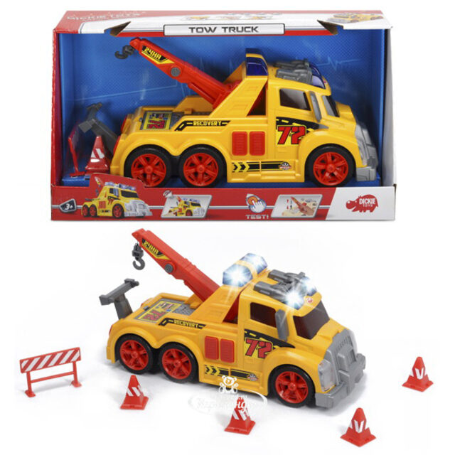 Машинка-эвакуатор 33 см свет звук свободный ход DICKIE TOYS (Дики Тойс)
