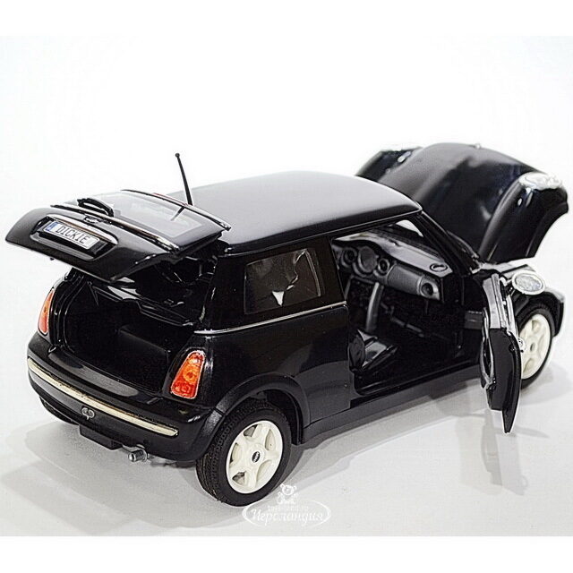 Машинка Mini Cooper черный 19 см 1:18 фрикционный DICKIE TOYS (Дики Тойс)
