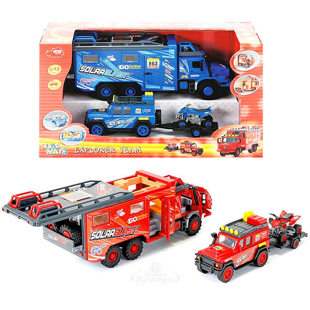 Набор Исследовательские авто DICKIE TOYS (Дики Тойс)