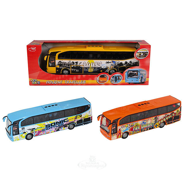 Туристический автобус оранжевый 27 см DICKIE TOYS