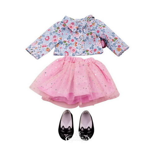 Набор одежды Блестящий цветок для куклы 46-50 см 4 предмета Gotz