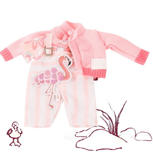 Одежда для кукол Gotz 30-33 см - Фламинго Gotz
