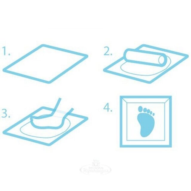 Рамочка Baby Art Первый год, светлое дерево, 57*18 см Baby Art (Бэби Арт)
